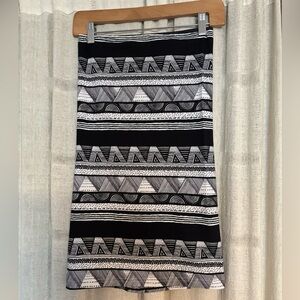 NWOT American Apparel Aztec print pencil skirt or Long tube top Tunic